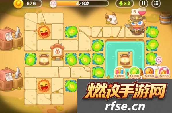 保卫萝卜4波仔很忙第43关怎么玩 波仔很忙第43关攻略是什么